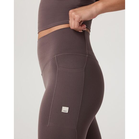 Vuori all the form pocket leggings medium NEW high rise huckleberry brown blissb - Picture 4 of 9